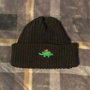 baby 12-24 months dinosaur embroidered beanie - boys / unisex